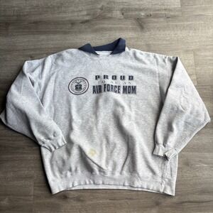 Gear For Sports Proud Air Force Mom Sweatshirt Pullover Crewneck XL‎